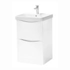 Alt Tag Template: Buy Kartell Floor Standing 2 Drawer 500mm x 460mm Cabinet with Ceramic Basin, White by Kartell for only £486.93 in Suites, Furniture, Toilets and Basin Suites, Bathroom Cabinets & Storage, Kartell UK, Basins, Kartell UK Bathrooms, Modern Bathroom Cabinets, Kartell UK - Toilets, Kartell UK Baths at Main Website Store, Main Website. Shop Now