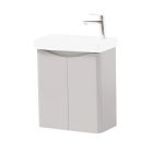Alt Tag Template: Buy Kartell Wall Mounted Two Door Cabinet with Ceramic Basin by Kartell for only £285.14 in Suites, Furniture, Toilets and Basin Suites, Bathroom Cabinets & Storage, Kartell UK, Basins, Kartell UK Bathrooms, Modern Bathroom Cabinets, Kartell UK - Toilets, Kartell UK Baths at Main Website Store, Main Website. Shop Now