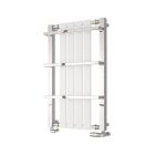 Alt Tag Template: Buy Reina Ashen White Vertical Towel Rail Designer Radiator 1000mm H x 490mm W, Electric Only - Thermostatic by Reina for only £494.32 in Towel Rails, Reina, Electric Thermostatic Radiators, Reina Heated Towel Rails at Main Website Store, Main Website. Shop Now