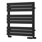 Alt Tag Template: Buy Reina Avola Black Flat Panel Heated Towel Rail 823mm H x 500mm W, Dual Fuel - Thermostatic by Reina for only £276.24 in Towel Rails, Dual Fuel Towel Rails, Reina, Heated Towel Rails Ladder Style, Dual Fuel Thermostatic Towel Rails, Black Ladder Heated Towel Rails, Reina Heated Towel Rails, Black Straight Heated Towel Rails at Main Website Store, Main Website. Shop Now