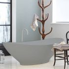 Alt Tag Template: Buy BC Designs Kurv Freestanding Cian Solid Surface Bath 1890mm x 900mm, Powder Grey by BC Designs for only £3,064.00 in at Main Website Store, Main Website. Shop Now