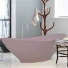 Alt Tag Template: Buy BC Designs Kurv Freestanding Cian Solid Surface Bath 1890mm x 900mm, Satin Rose by BC Designs for only £3,064.00 in Shop By Brand, Baths, BC Designs, Free Standing Baths, Stone Baths, BC Designs Baths, Modern Freestanding Baths, Bc Designs Freestanding Baths at Main Website Store, Main Website. Shop Now