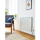 Alt Tag Template: Buy Kartell Boston Single Designer Horizontal Radiator 600mm H x 910mm W - White by Kartell for only £193.89 in Autumn Sale, January Sale, Radiators, Designer Radiators, Kartell UK, Horizontal Designer Radiators at Main Website Store, Main Website. Shop Now