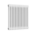 Alt Tag Template: Buy Reina Colona Steel White Horizontal 2 Column Radiator 600mm H x 605mm W Electric Only - Standard by Reina for only £226.19 in Radiators, Reina, Reina Designer Radiators at Main Website Store, Main Website. Shop Now