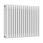 Alt Tag Template: Buy Reina Colona Steel White Horizontal 4 Column Radiator 600mm H x 785mm W Electric Only - Thermostatic by Reina for only £367.86 in Radiators, Electric Radiators, Reina, Electric Thermostatic Radiators, Reina Designer Radiators, Electric Thermostatic Horizontal Radiators at Main Website Store, Main Website. Shop Now