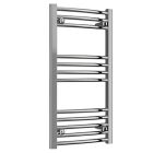 Alt Tag Template: Buy Reina Capo Curved Steel Heated Towel Rail 800mm H x 400mm W Chrome Dual Fuel Thermostatic by Reina for only £196.34 in Reina, Dual Fuel Thermostatic Towel Rails, Reina Heated Towel Rails at Main Website Store, Main Website. Shop Now