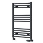 Alt Tag Template: Buy Reina Capo Black Vertical Straight Heated Towel Rail 800mm H x 500mm W, Electric Only - Standard by Reina for only £127.29 in Towel Rails, Reina, Heated Towel Rails Ladder Style, Electric Heated Towel Rails, Electric Standard Ladder Towel Rails, Black Ladder Heated Towel Rails, Reina Heated Towel Rails, Black Straight Heated Towel Rails at Main Website Store, Main Website. Shop Now