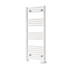 Alt Tag Template: Buy Reina Capo White Vertical Straight Heated Towel Rail 1200mm H x 400mm W, Central Heating by Reina for only £69.94 in Towel Rails, Reina, Heated Towel Rails Ladder Style, White Ladder Heated Towel Rails, Reina Heated Towel Rails, Straight White Heated Towel Rails at Main Website Store, Main Website. Shop Now