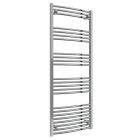Alt Tag Template: Buy Reina Capo Chrome Vertical Curved Heated Towel Rail 1800mm H x 600mm W, Dual Fuel - Standard by Reina for only £265.58 in Towel Rails, Reina, Reina Heated Towel Rails at Main Website Store, Main Website. Shop Now