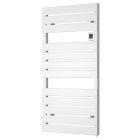 Alt Tag Template: Buy Reina Gia Aluminium White Horizontal Electric Radiator 1120mm H x 550mm W, Electric Only - Thermostatic by Reina for only £364.12 in View All Radiators, Reina at Main Website Store, Main Website. Shop Now