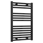 Alt Tag Template: Buy Reina Diva Steel Straight Black Heated Towel Rail 800mm H x 500mm W, Dual Fuel - Thermostatic by Reina for only £203.14 in Towel Rails, Dual Fuel Towel Rails, Reina, Heated Towel Rails Ladder Style, Dual Fuel Thermostatic Towel Rails, Black Ladder Heated Towel Rails, Reina Heated Towel Rails, Black Straight Heated Towel Rails at Main Website Store, Main Website. Shop Now