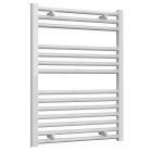 Alt Tag Template: Buy Reina Diva Vertical Steel Straight White Heated Towel Rail 800mm H x 600mm L, Dual Fuel - Standard by Reina for only £177.62 in Towel Rails, Dual Fuel Towel Rails, Reina, Heated Towel Rails Ladder Style, Dual Fuel Standard Towel Rails, White Ladder Heated Towel Rails, Reina Heated Towel Rails, Straight White Heated Towel Rails at Main Website Store, Main Website. Shop Now