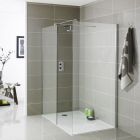 Alt Tag Template: Buy Kartell EIGHT1200W K-Vit Wetroom Screen Shower Enclosure 1200mm x 2000mm - 8mm Glass by Kartell for only £163.50 in Shower Accessories, Kartell UK, Kartell UK Bathrooms, Shower Screens, Kartell UK Baths, Kartell UK - Toilets at Main Website Store, Main Website. Shop Now