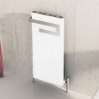 Alt Tag Template: Buy Carisa Elvino Bath Aluminium Vertical Designer Radiator 800mm H x 370mm W - Textured White by Carisa for only £382.36 in SALE, Carisa Designer Radiators, Carisa Radiators, White Vertical Designer Radiators at Main Website Store, Main Website. Shop Now