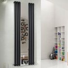 Alt Tag Template: Buy Eucotherm Nova Mirror Duo Tube Double Panel Vertical Designer Radiator Textured Matt Anthracite 1800mm H x 584mm W by Eucotherm for only £679.63 in Radiators, Designer Radiators, 4500 to 5000 BTUs Radiators, Vertical Designer Radiators, Anthracite Vertical Designer Radiators at Main Website Store, Main Website. Shop Now