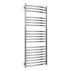 Alt Tag Template: Buy Reina Eos Polished Curved Stainless Steel Heated Towel Rail 1500mm H x 600mm W Electric Only - Thermostatic by Reina for only £473.49 in Electric Thermostatic Towel Rails Vertical, Curved Stainless Steel Heated Towel Rails at Main Website Store, Main Website. Shop Now