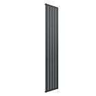 Alt Tag Template: Buy Reina Flat Steel Anthracite Vertical Designer Radiator 1800mm H x 366mm W Single Panel, Central Heating by Reina for only £165.47 in 2500 to 3000 BTUs Radiators, Reina Designer Radiators at Main Website Store, Main Website. Shop Now