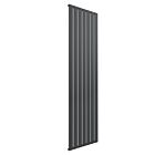 Alt Tag Template: Buy Reina Flat Steel Anthracite Single Panel Vertical Designer Radiator 1800mm H x 514mm W, Central Heating by Reina for only £221.12 in Autumn Sale, January Sale, Radiators, Reina, Designer Radiators, Vertical Designer Radiators, Reina Designer Radiators, Anthracite Vertical Designer Radiators at Main Website Store, Main Website. Shop Now