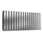 Alt Tag Template: Buy Reina Flox Stainless Steel Brushed Double Panel Horizontal Radiator 600mm H x 1003mm W, Electric Only - Thermostatic by Reina for only £794.15 in Shop By Brand, Radiators, Electric Radiators, Reina, Electric Thermostatic Radiators, Electric Thermostatic Horizontal Radiators at Main Website Store, Main Website. Shop Now