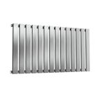 Alt Tag Template: Buy Reina Flox Stainless Steel Brushed Single Panel Horizontal Radiator 600mm H x 826mm W, Dual Fuel - Thermostatic by Reina for only £466.33 in Shop By Brand, Radiators, Dual Fuel Radiators, Reina, Dual Fuel Thermostatic Radiators, Dual Fuel Thermostatic Horizontal Radiators at Main Website Store, Main Website. Shop Now