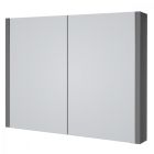Alt Tag Template: Buy Kartell FUR098PU K-Vit Purity Mirror Cabinet H 650 X W 800 X D 120mm, Grey Gloss by Kartell for only £176.16 in Furniture, Kartell UK, Bathroom Cabinets & Storage, Bathroom Mirrors, Kartell UK Bathrooms, Modern Bathroom Cabinets at Main Website Store, Main Website. Shop Now