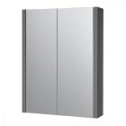 Alt Tag Template: Buy Kartell FUR118PU K-Vit Purity Mirror Cabinet H 650 X W 500 X D 120mm, Grey Gloss by Kartell for only £170.25 in Furniture, Bathroom Cabinets & Storage, Bathroom Mirrors, Modern Bathroom Cabinets at Main Website Store, Main Website. Shop Now