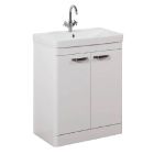 Alt Tag Template: Buy Kartell Floor Standing 2 Door Cabinet Unit with Basin 600mm x 460mm, White Gloss by Kartell for only £342.40 in Suites, Furniture, Toilets and Basin Suites, Bathroom Cabinets & Storage, Kartell UK, Basins, Kartell UK Bathrooms, Modern Bathroom Cabinets, Kartell UK - Toilets, Kartell UK Baths at Main Website Store, Main Website. Shop Now