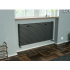 Alt Tag Template: Buy Eucotherm Gaja Double Tube Horizontal Designer Radiator 610mm H x 1000mm W, Textured Matt Anthracite by Eucotherm for only £375.69 in Shop By Brand, Radiators, Eucotherm, View All Radiators, Designer Radiators, Eucotherm Radiators, Horizontal Designer Radiators, Anthracite Horizontal Designer Radiators at Main Website Store, Main Website. Shop Now