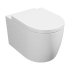 Alt Tag Template: Buy Kartell Genoa Round Rimless Wall Hung WC Pan with Premium Soft Close Seat, White by Kartell for only £245.71 in Suites, Toilets and Basin Suites, Toilets, Kartell UK, Bathroom Accessories, Toilet Seats, Back to Wall Toilets, Kartell UK Bathrooms, Kartell UK - Toilets, Kartell UK Baths at Main Website Store, Main Website. Shop Now