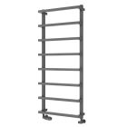 Alt Tag Template: Buy Reina Glora Steel Anthracite Designer Heated Towel Rail 1195mm H x 500mm W, Electric Only - Thermostatic by Reina for only £364.86 in clearance-last-chance-grab at Main Website Store, Main Website. Shop Now