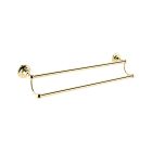 Alt Tag Template: Buy BC Designs Victrion Wall Mounted Brass Horizontal Double Towel Rail 66mm H x 666mm W, Gold by BC Designs for only £148.00 in Accessories, Shop By Brand, BC Designs, Showers Heads, Rail Kits & Accessories at Main Website Store, Main Website. Shop Now