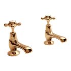 Alt Tag Template: Buy BC Designs Brass Victrion Crosshead Deck Mounted Basin Pillar Taps, Copper by BC Designs for only £169.34 in Taps & Wastes, Shop By Brand, Basin Taps, BC Designs, BC Designs Taps, Basin Tap Pairs at Main Website Store, Main Website. Shop Now