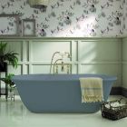 Alt Tag Template: Buy BC Designs Omnia Cian Solid Surface Freestanding Bath 1615mm x 760mm, Powder Blue by BC Designs for only £2,560.66 in Shop By Brand, Baths, BC Designs, Free Standing Baths, BC Designs Baths, Modern Freestanding Baths, Bc Designs Freestanding Baths at Main Website Store, Main Website. Shop Now