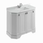 Alt Tag Template: Buy BC Designs Victrion Floor Mounting Angled 4-Door White Basin with Vanity 810mm H x 1036mm W, Grey by BC Designs for only £1,280.66 in Shop By Brand, Furniture, WC & Basin Complete Units, BC Designs, Modern WC & Basin Units, BC Designs Basins at Main Website Store, Main Website. Shop Now
