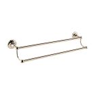Alt Tag Template: Buy BC Designs Victrion Wall Mounted Brass Horizontal Double Towel Rail 66mm H x 666mm W, Nickel by BC Designs for only £148.00 in Accessories, Shop By Brand, BC Designs, Showers Heads, Rail Kits & Accessories at Main Website Store, Main Website. Shop Now
