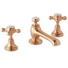 Alt Tag Template: Buy BC Designs Victrion Crosshead 3 Hole Basin Mixer Tap with Pop-Up Waste, Brushed Copper Finish by BC Designs for only £320.00 in Taps & Wastes, Shop By Brand, Basin Taps, BC Designs, BC Designs Wastes & Accessories, Basin Mixers Taps at Main Website Store, Main Website. Shop Now