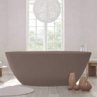 Alt Tag Template: Buy BC Designs PROJEKT Esseta Cian Solid Surface Freestanding Bath 1510mm x 760mm, Mushroom by BC Designs for only £2,345.34 in Shop By Brand, Baths, BC Designs, Free Standing Baths, BC Designs Baths, Modern Freestanding Baths, Bc Designs Freestanding Baths at Main Website Store, Main Website. Shop Now