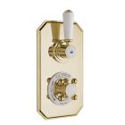 Alt Tag Template: Buy BC Designs Victrion 1-Way Brass Twin Concealed Shower Valve 230mm H x 120mm W, Gold by BC Designs for only £435.34 in Shop By Brand, Showers, Shower Valves, BC Designs, Concealed Shower Valves, BC Designs Wastes & Accessories at Main Website Store, Main Website. Shop Now