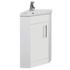 Alt Tag Template: Buy Kartell K-Vit Impakt Corner Vanity Unit with Basin Gloss White Finish 405mm by Kartell for only £231.79 in Suites, Furniture, Bathroom Cabinets & Storage, WC & Basin Complete Units, Bathroom Vanity Units, Kartell UK, Basins, Modern Vanity Units, Modern WC & Basin Units, Kartell UK Bathrooms, Modern Bathroom Cabinets, Kartell UK Baths at Main Website Store, Main Website. Shop Now