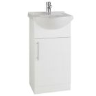 Alt Tag Template: Buy Kartell Impakt 1 Door Floor Standing Vanity Unit With Basin 450mm x 300mm, White by Kartell for only £161.69 in Suites, Furniture, Toilets and Basin Suites, Bathroom Cabinets & Storage, Bathroom Vanity Units, Kartell UK, Modern Bathroom Cabinets, Modern Vanity Units, Kartell UK Bathrooms, Kartell UK Baths at Main Website Store, Main Website. Shop Now