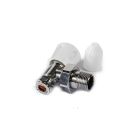 Alt Tag Template: Buy Kartell 10mm Angled Radiator Valve with Galaxy Lockshield - Chrome and White by Kartell for only £15.82 in Manual Radiator Valves, Radiator Valves, Chrome Radiator Valves, Valve Packs, White Radiator Valves at Main Website Store, Main Website. Shop Now