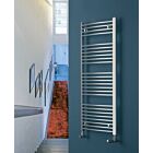 Alt Tag Template: Buy MaxtherM Preston Curved Steel Chrome Designer Heated Towel Rail 1264mm x 600mm by Maxtherm for only £373.19 in MaxtherM, 2000 to 2500 BTUs Towel Rails, Maxtherm Designer Heated Towel Rails at Main Website Store, Main Website. Shop Now