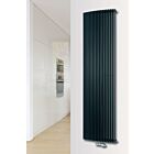 Alt Tag Template: Buy MaxtherM Alton Curved Steel Anthracite Vertical Designer Radiator by Maxtherm for only £545.38 in View All Radiators, SALE, MaxtherM, Maxtherm Designer Radiators, Anthracite Vertical Designer Radiators at Main Website Store, Main Website. Shop Now