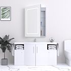 Alt Tag Template: Buy Kartell Reflections Fine LED Mirror Cabinet 700mm H x 500mm W by Kartell for only £297.72 in Bathroom Cabinets & Storage, Modern Bathroom Cabinets at Main Website Store, Main Website. Shop Now