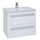 Alt Tag Template: Buy Kartell Wall Mounted 2 Drawer Unit with Mid Depth Ceramic Basin 500mm x 600mm by Kartell for only £398.89 in Suites, Furniture, Bathroom Cabinets & Storage, WC & Basin Complete Units, Kartell UK, Basins, Modern WC & Basin Units, Kartell UK Bathrooms, Modern Bathroom Cabinets, Kartell UK Baths at Main Website Store, Main Website. Shop Now