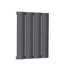 Alt Tag Template: Buy Reina Belva Aluminium Anthracite Single Panel Horizontal Designer Radiator 600mm H x 412mm W - Electric Only Standard by Reina for only £230.23 in Shop By Brand, Radiators, View All Radiators, Electric Radiators, Reina, Electric Standard Radiators, Electric Standard Radiators Horizontal at Main Website Store, Main Website. Shop Now