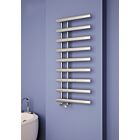 Alt Tag Template: Buy Carisa Nero Chrome Designer Heated Towel Rail 800mm H x 500mm W Dual Fuel - Thermostatic by Carisa for only £435.63 in Carisa Designer Radiators, Dual Fuel Thermostatic Towel Rails at Main Website Store, Main Website. Shop Now