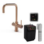 Alt Tag Template: Buy Ellsi 4 in 1 Instant Boiling Hot Water Kitchen Sink Mixer Tap, Brushed Copper Finish by Ellsi for only £475.20 in Kitchen, Kitchen Taps, ELLSI Designer Sinks & Taps, ELLSI Hot Water Taps, Instant boiling water tap at Main Website Store, Main Website. Shop Now