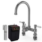 Alt Tag Template: Buy Ellsi Traditional bridge 3 in 1 Instant Hot Water Kitchen Sink Tap, Chrome Finish by Ellsi for only £491.20 in Kitchen, Kitchen Taps, ELLSI Designer Sinks & Taps, ELLSI Hot Water Taps, Instant boiling water tap, ELLSI Designer & Traditional Taps at Main Website Store, Main Website. Shop Now