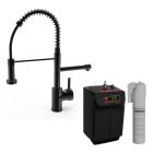 Alt Tag Template: Buy Ellsi Multiuse 3 in 1 Hot Water Kitchen Mixer Tap with Handset, Matt Black Finish by Ellsi for only £611.20 in Kitchen, Kitchen Taps, ELLSI Designer Sinks & Taps, ELLSI Hot Water Taps, Instant boiling water tap at Main Website Store, Main Website. Shop Now